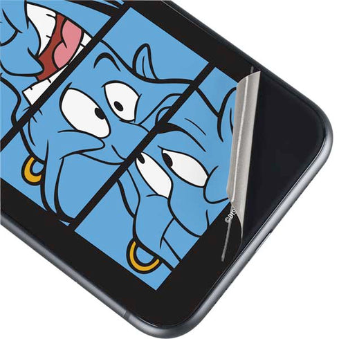 Disney Aladdin Genie Faces Grid iPhone 11 Skin